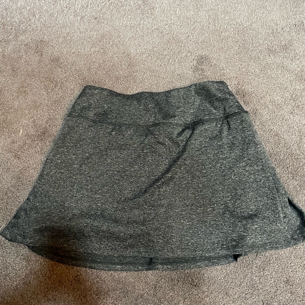 Fulbelle Athletic skort for Women, with Pockets, High Waisted, gray, size medium